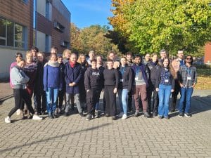 Gruppenfoto vom Graduiertentreffen